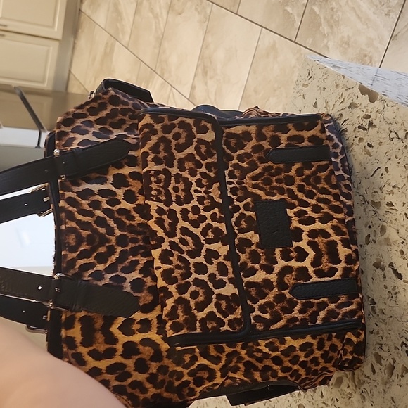 Christian Louboutin RARE! Leopard Print Backpack - Picture 1 of 17
